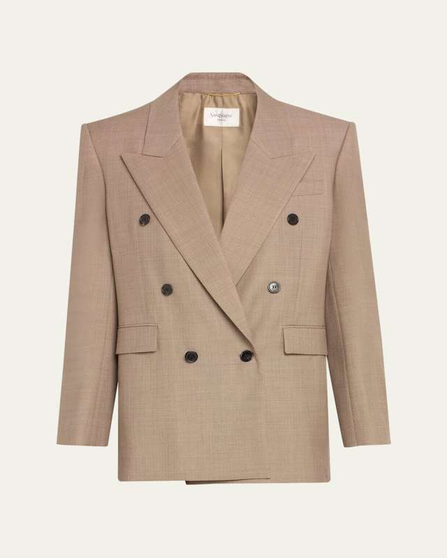 Double-Breasted Blazer